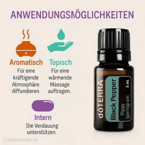 doTERRA black pepper anwendung