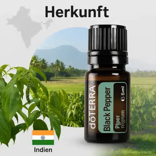doTERRA black pepper herkunft