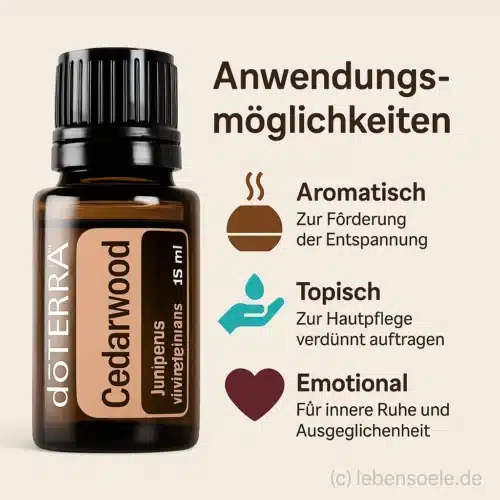 doTERRA Cedarwood – Ätherisches Zedernholzöl (15 ml) – Bild 2