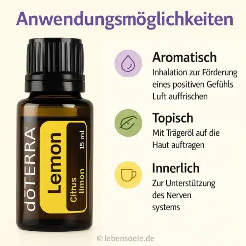 doTERRA Lemon Anwendung