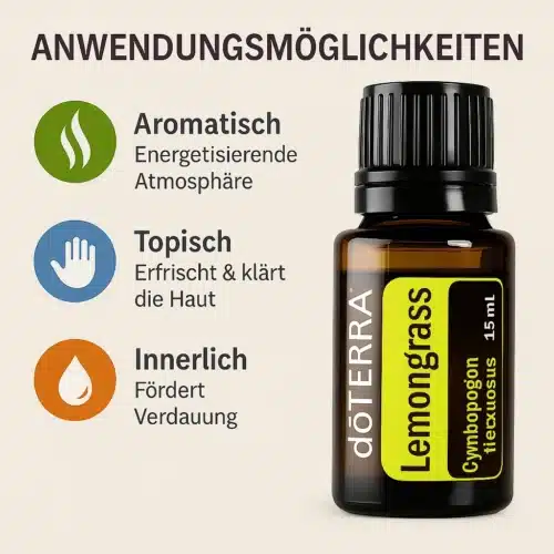 doTERRA Zitronengras  - Cymbopogon flexuosus - Lemongrass – Bild 2