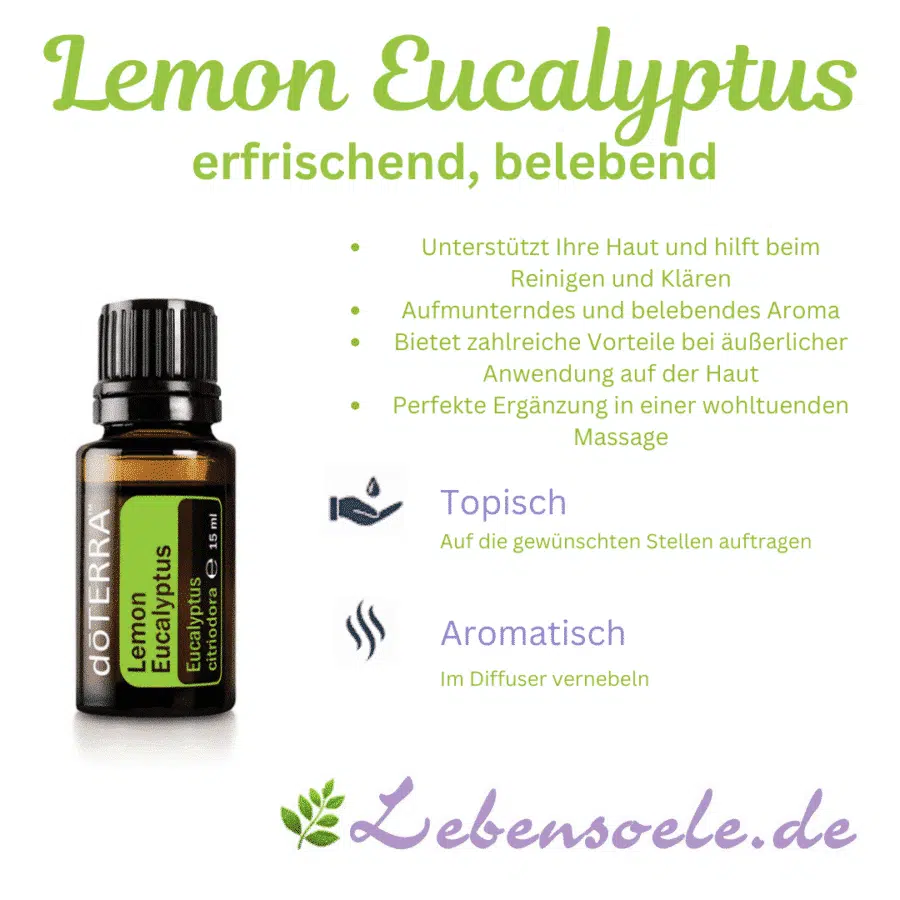 doTERRA Lemon Eucalyptus – Zitronen Eukalyptus