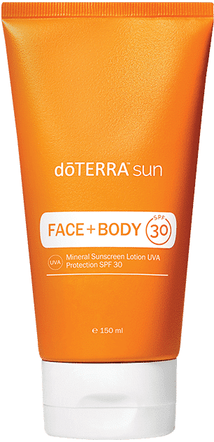 Mineralische Sonnenschutzlotion für Gesicht und Körper
