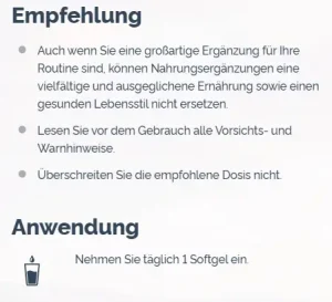 cp+ softgels anwendung