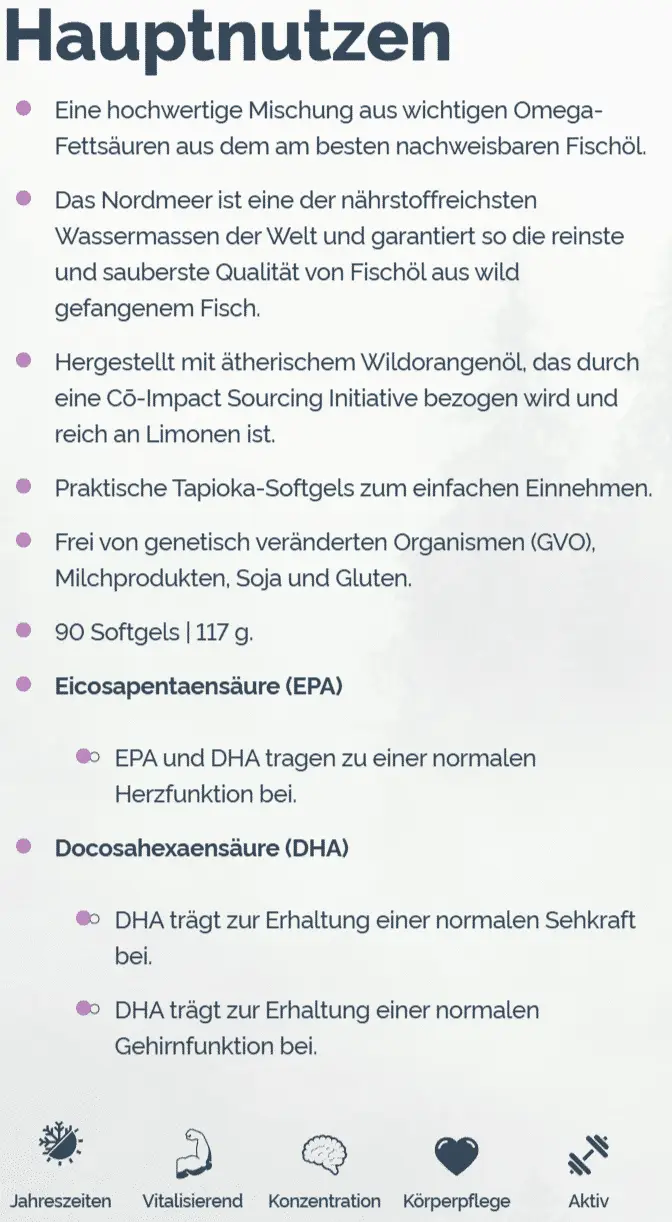doTERRA EO Mega™+ Softgels – Bild 3