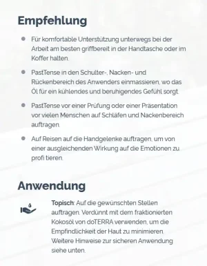 pasttense - empfehlung