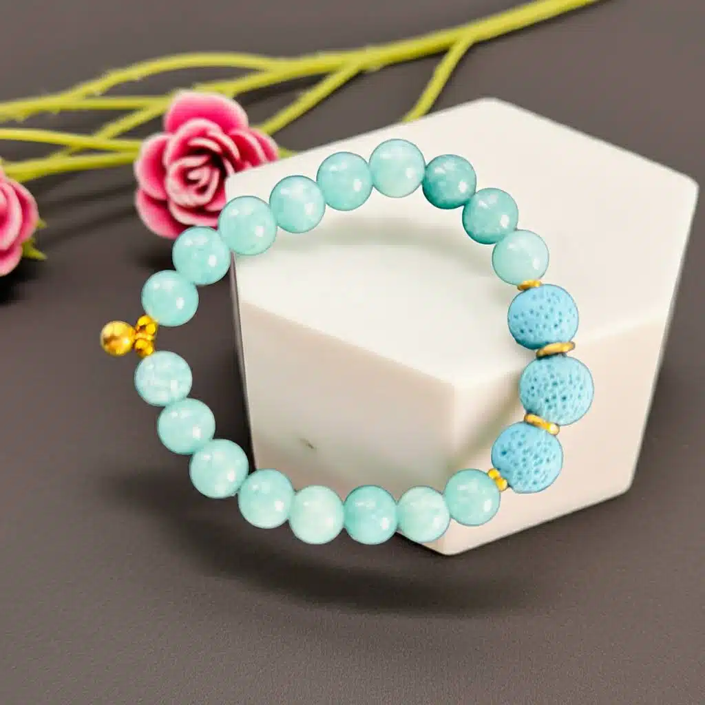 Aroma Armband Chalcedon - handgefertigtes Unikat – Bild 5