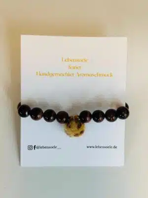 Aroma Armband Tigerauge - handgefertigtes Unikat – Bild 3